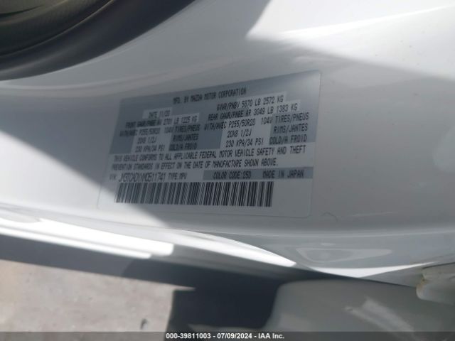 JM3TCADYXM0511741 Mazda Cx-9 Grand Touring