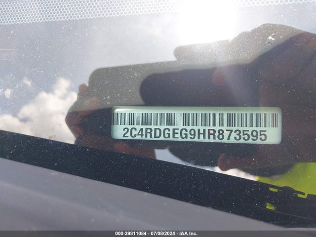 Dodge Grand Caravan Gt 2017 2C4RDGEG9HR873595 Image 9