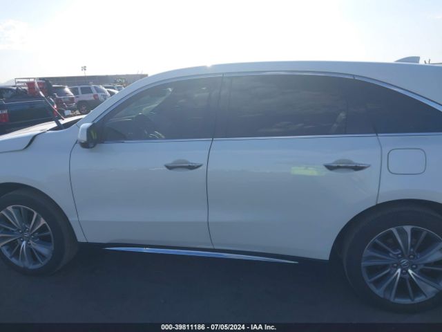 5J8YD4H59JL013846 Acura Mdx Technology Package   Acurawatch Plus Pkg