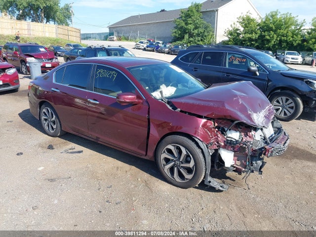 Honda Accord Ex-l 2017 1HGCR2F83HA141857 Image 1