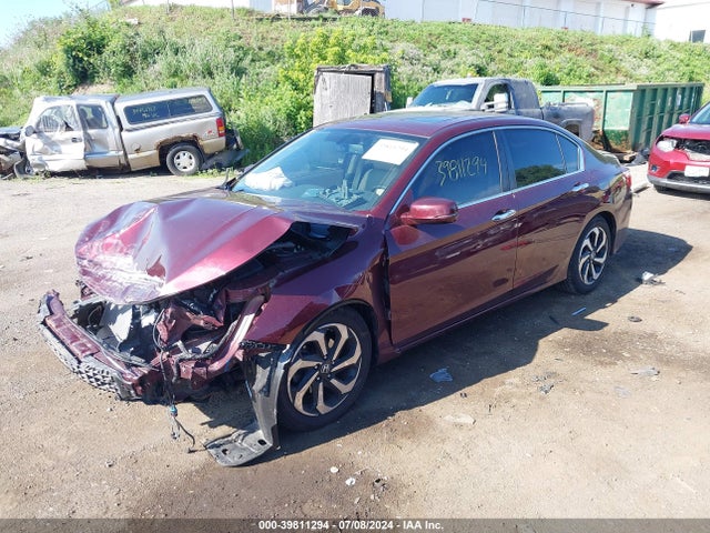 Honda Accord Ex-l 2017 1HGCR2F83HA141857 Image 2