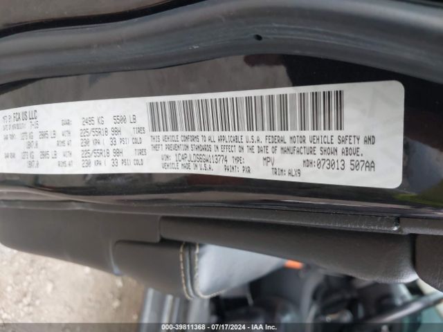 1C4PJLDS6GW113774 Jeep Cherokee Limited