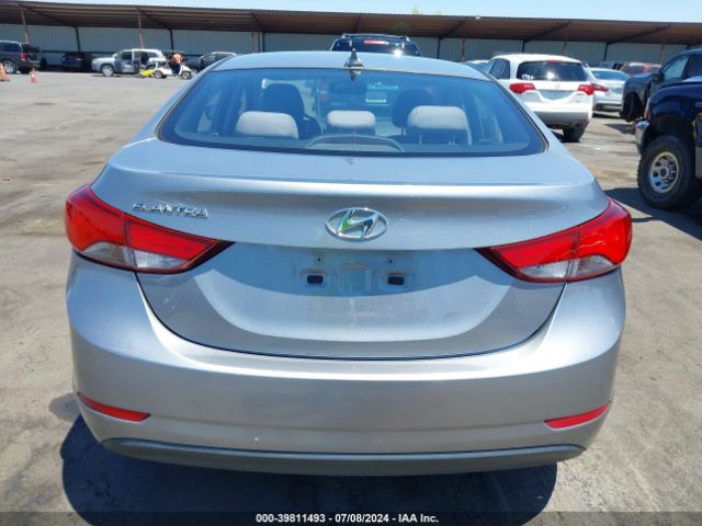 KMHDH4AE2GU542887 Hyundai ELANTRA SE