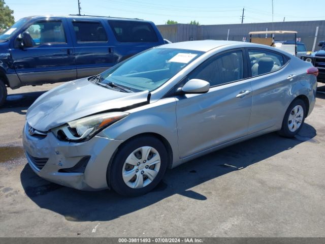 KMHDH4AE2GU542887 Hyundai ELANTRA SE