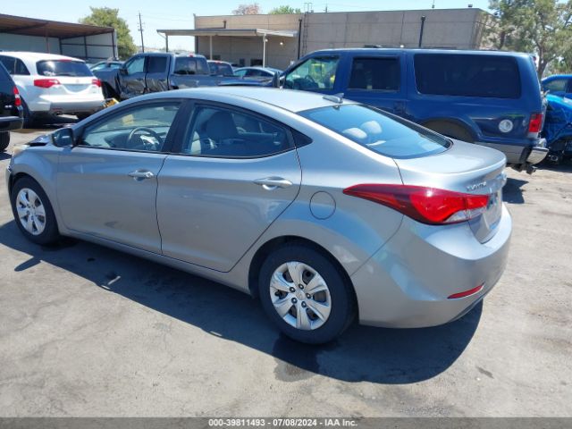 KMHDH4AE2GU542887 Hyundai ELANTRA SE