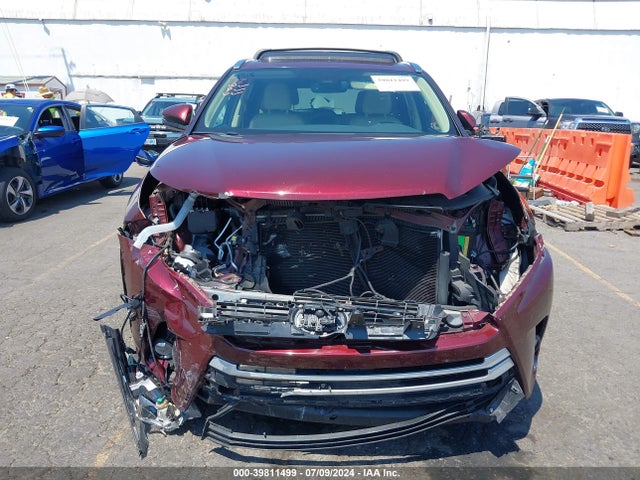 Toyota Highlander Xle 2017 5TDJZRFH4HS376771 Image 12