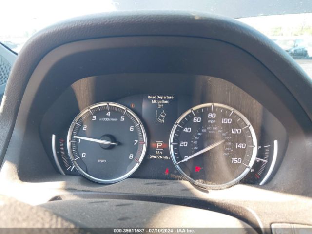 19UUB1F58JA009840 Acura Tlx Tech Pkg