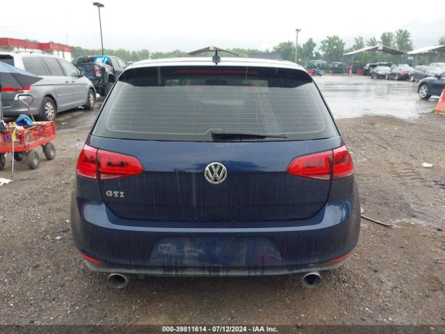 3VW4T7AU6FM016032 Volkswagen Golf Gti 2.0t Se 4-door