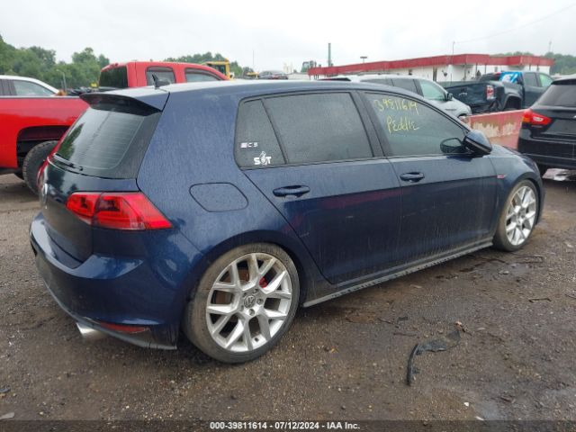 3VW4T7AU6FM016032 Volkswagen Golf Gti 2.0t Se 4-door