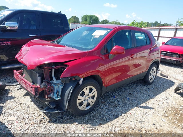 Chevrolet Trax 1ls 2015 KL7CJKSB8FB186739 Image 2
