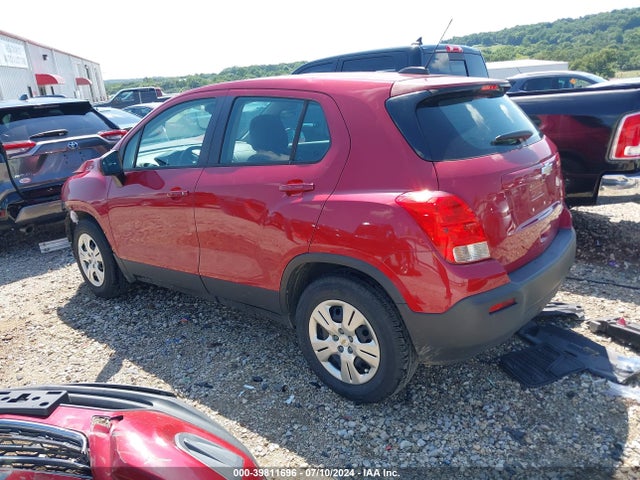 Chevrolet Trax 1ls 2015 KL7CJKSB8FB186739 Image 3