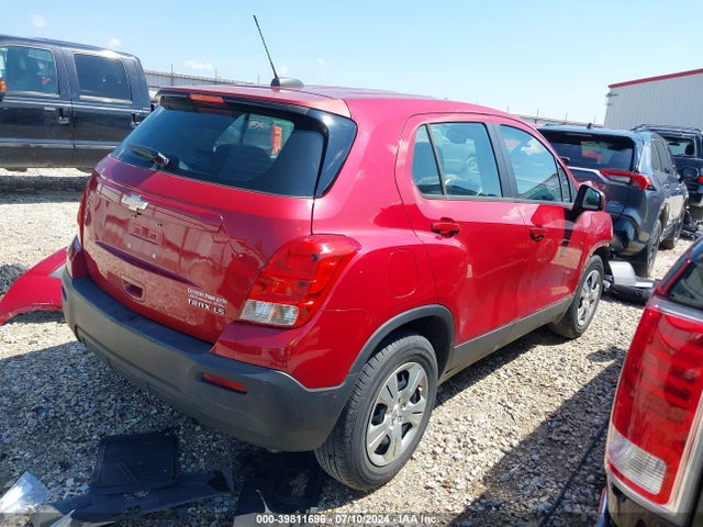 Chevrolet Trax 1ls 2015 KL7CJKSB8FB186739 Image 4