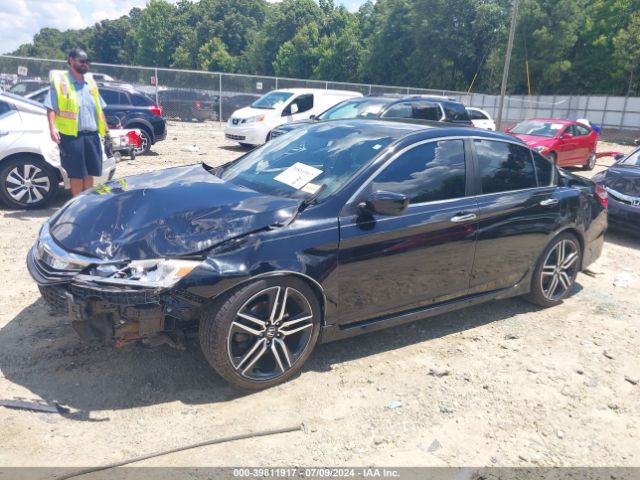 1HGCR2F12HA166798 Honda Accord Sport Se