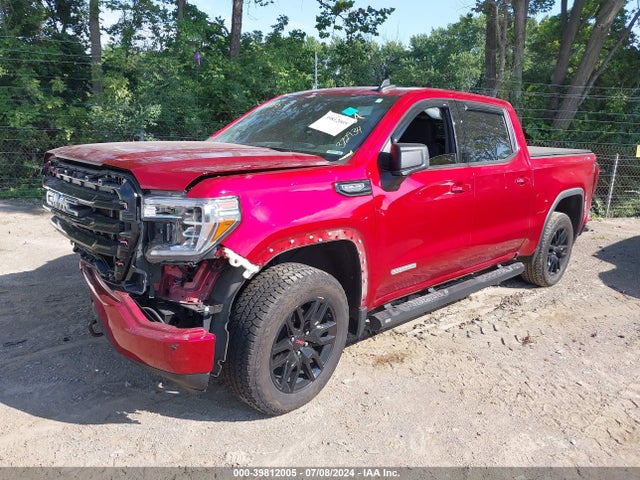 GMC Sierra 1500 4wd  Short Box Elevation 2021 3GTU9CED4MG475172 Image 2