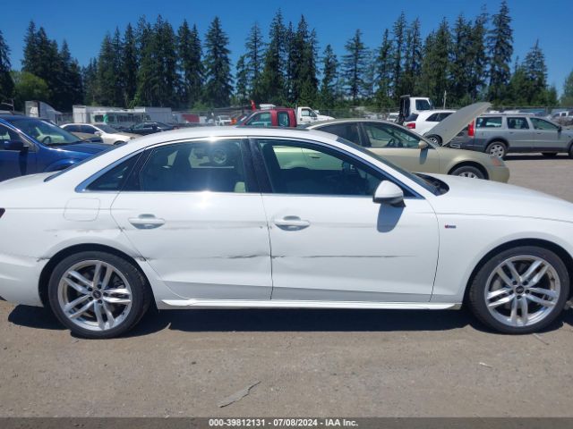 WAUEAAF48PN006495 Audi A4 Premium Plus 45 Tfsi S Line Quattro S Tronic