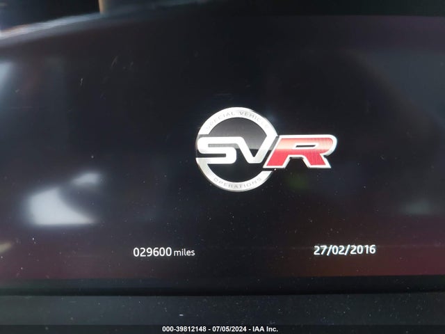 SALWZ2SE2KA871895 Land Rover Range Rover Sport Svr