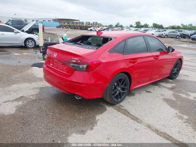 Honda Civic Sport 2024 2HGFE2F51RH580301 Image 4