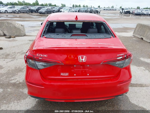 Honda Civic Sport 2024 2HGFE2F51RH580301 Image 6