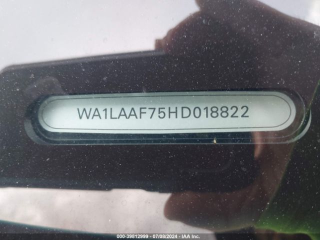WA1LAAF75HD018822 Audi Q7 3.0t Premium