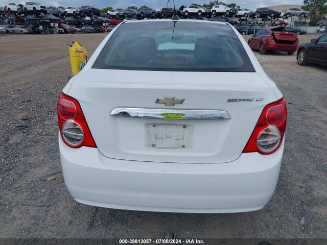 Chevrolet Sonic Lt Auto 2016 1G1JC5SH6G4137385 Image 16