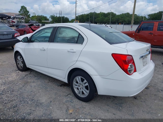 Chevrolet Sonic Lt Auto 2016 1G1JC5SH6G4137385 Image 3