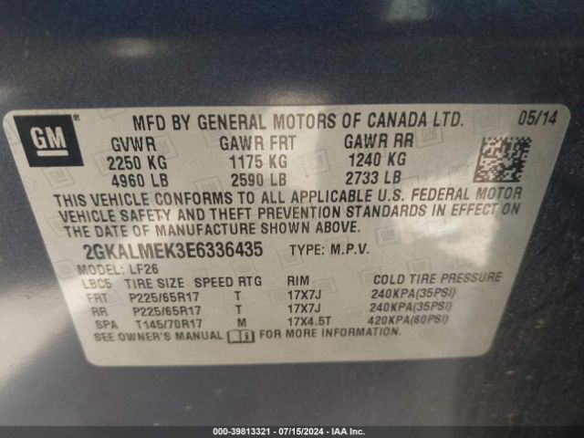 2GKALMEK3E6336435 GMC Terrain Sle-1