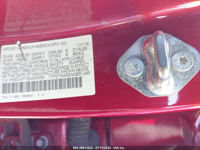 1HGCV1F12KA005090 Honda ACCORD LX