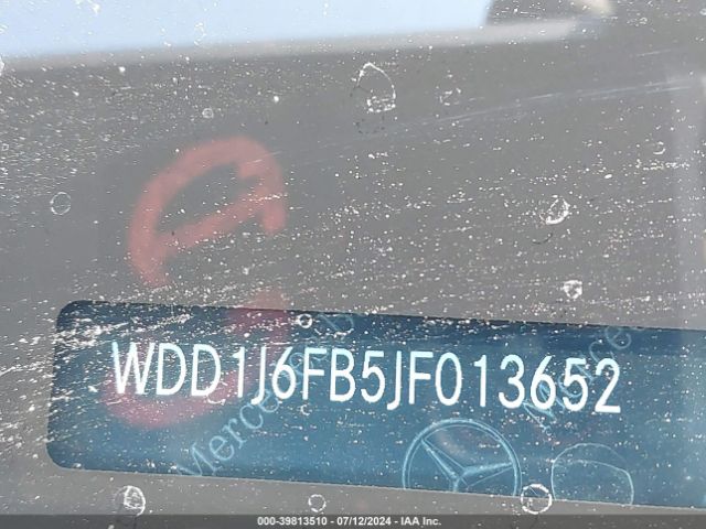 WDD1J6FB5JF013652 Mercedes-Benz E 400