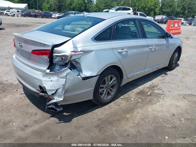 Hyundai SONATA SE 2015 5NPE24AF7FH156221 Image 4