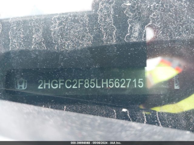2HGFC2F85LH562715 Honda Civic Sport
