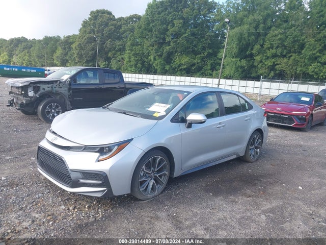 Toyota COROLLA SE 2021 5YFS4MCE6MP063157 Image 2