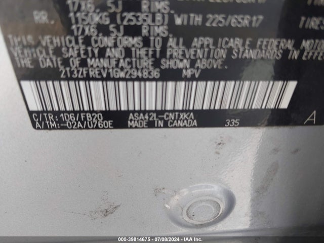 Toyota RAV4 LE 2016 2T3ZFREV1GW294836 Image 9