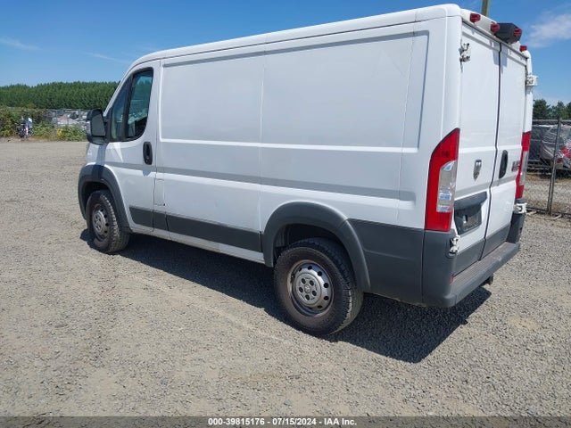 3C6TRVNG9JE140778 RAM Promaster 1500 Low Roof 118 Wb