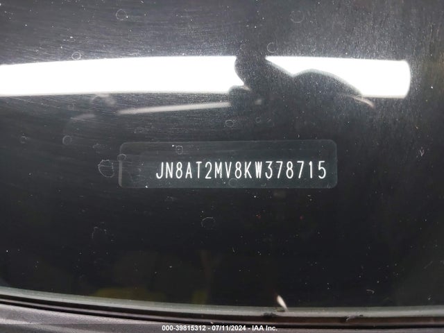 Nissan ROGUE SV 2019 JN8AT2MV8KW378715 Image 17