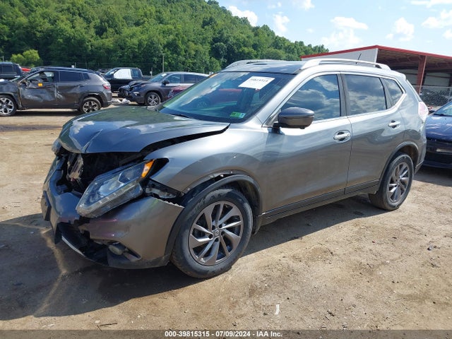 Nissan Rogue Sl 2016 5N1AT2MV6GC742713 Image 2