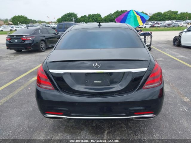 WDDUG6GBXJA352463 Mercedes-Benz S 450 4matic