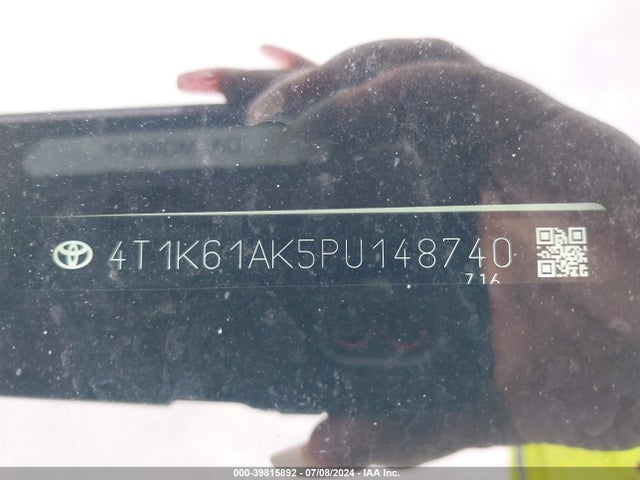Toyota CAMRY XSE 2023 4T1K61AK5PU148740 Image 9