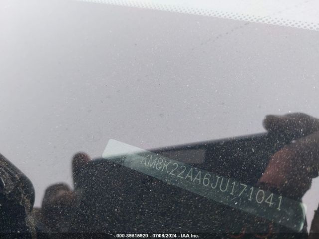 KM8K22AA6JU171041 Hyundai Kona Sel