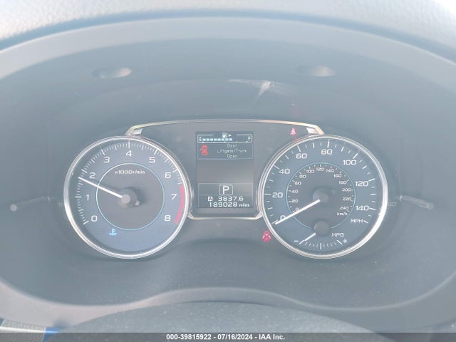 JF2GPAPC1FH278093 Subaru Xv Crosstrek 2.0i Limited