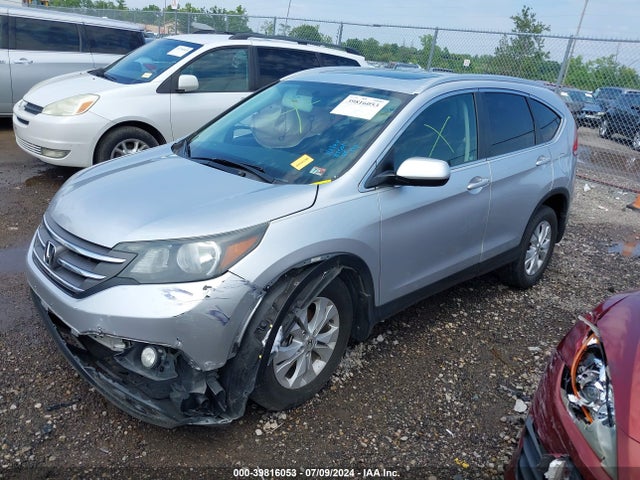 Honda Cr-v Ex-l 2014 2HKRM4H74EH713501 Image 2