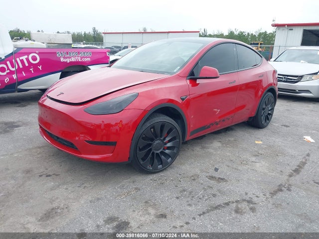 7SAYGDEF9NF460451 Tesla Model Y Performance Dual Motor All-wheel Drive