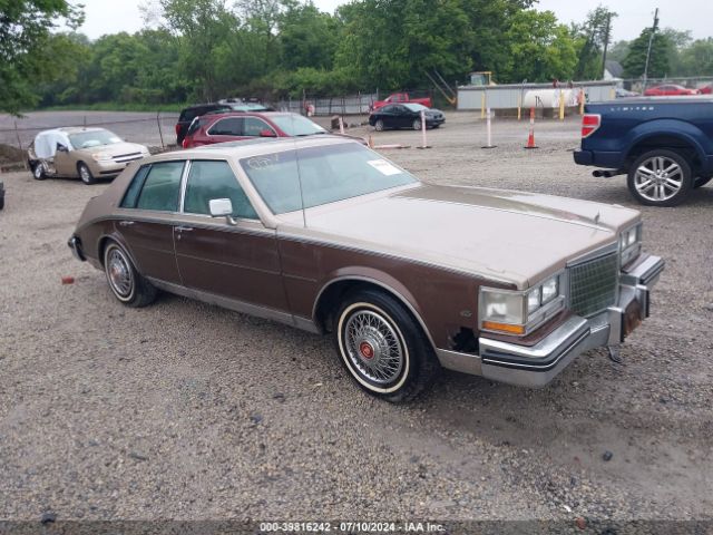1985 CADILLAC SEVILLE 1G6KS6988FE809386