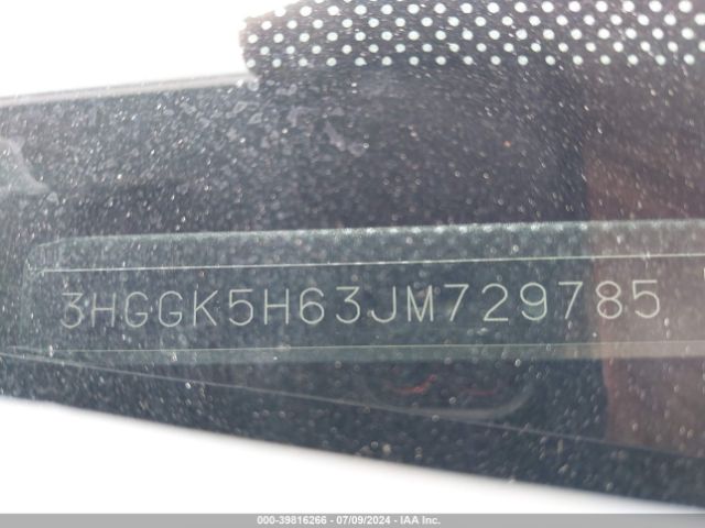 3HGGK5H63JM729785 Honda Fit Sport
