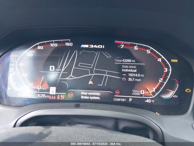 3MW5U7J03L8B42531 BMW 3 Series M340i