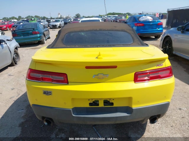 Chevrolet Camaro 2lt 2015 2G1FF3D3XF9289376 Image 17