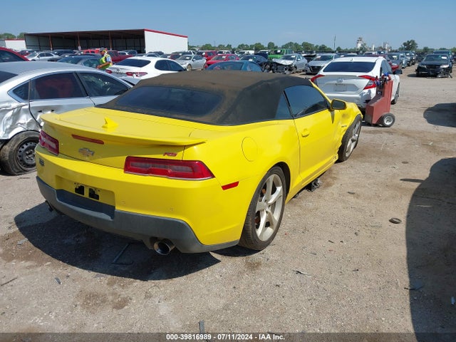 Chevrolet Camaro 2lt 2015 2G1FF3D3XF9289376 Image 4
