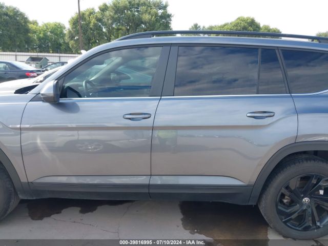 1V2JR2CA1MC589251 Volkswagen Atlas 3.6l V6 Se W/technology