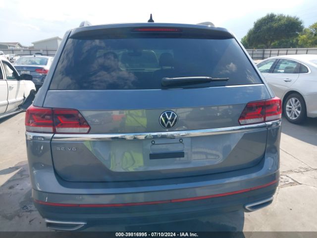 1V2JR2CA1MC589251 Volkswagen Atlas 3.6l V6 Se W/technology