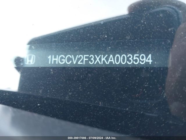 1HGCV2F3XKA003594 Honda Accord Sport 2.0t