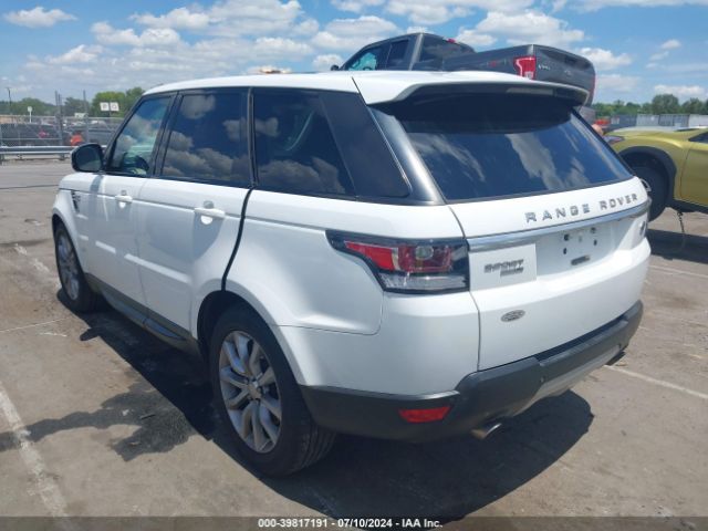 SALWR2VF2FA513691 Land Rover Range Rover Sport 3.0l V6 Supercharged Hse